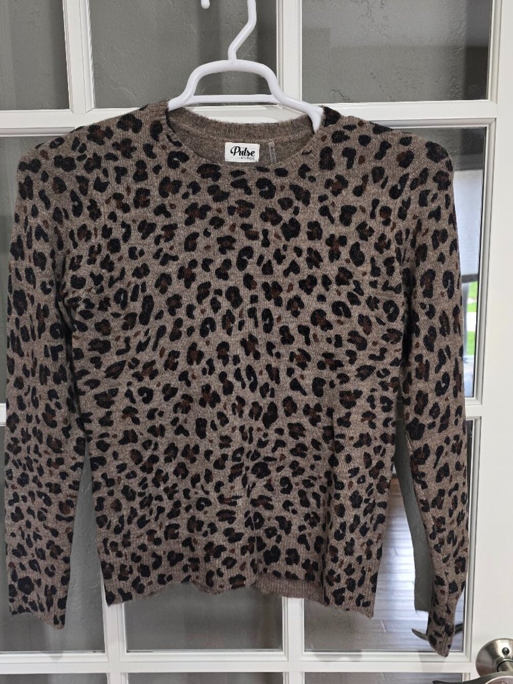 Leopard Print Sweater
